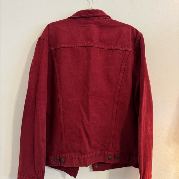 Levi's Bold Red Jacket - Picture 3 of 3